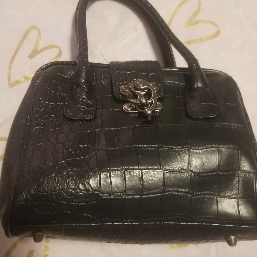 Vintage Mock Alligator purse